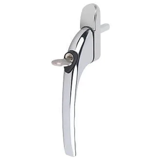 Pro-Linea Inline Locking Window Espag Handle Polished Chrome