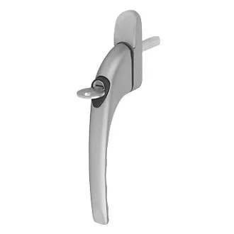 Pro-Linea Inline Locking Window Espag Handle Satin Silver