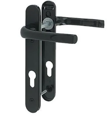 Pro-Linea Sprung Multipoint Door Handle Black