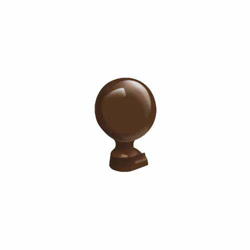 Exitex Cresfinex MK2 & MK4 125mm Ball Finial Brown