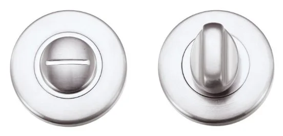 Stanza Bathroom Turn & Release On Round Rose Satin Chrome