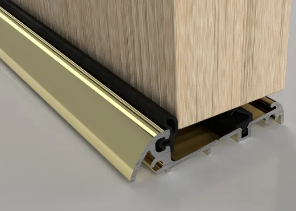 Stormguard 1219mm Slimline Screwport Inward Opening Threshold Door Sill Gold