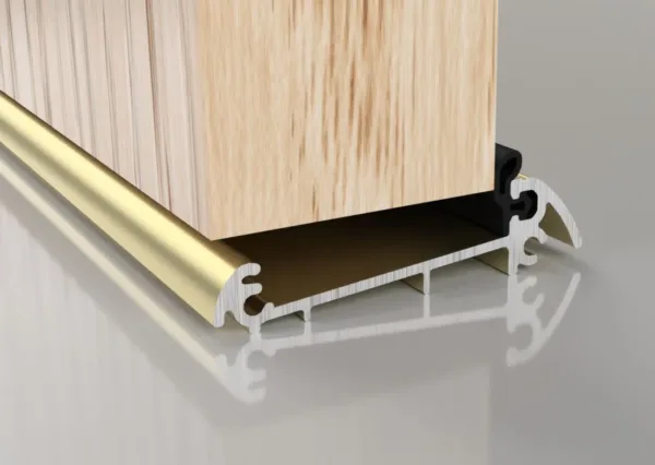 Stormguard 1524mm Slimline Outward Opening Threshold Door Sill Gold