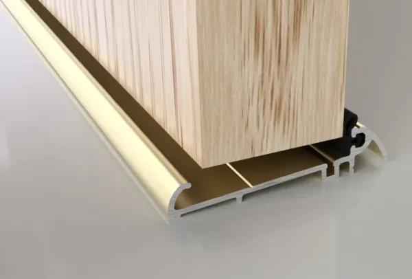 Stormguard 1524mm Slimline Wide Outward Opening Threshold Door Sill Gold