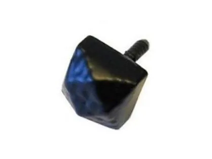 Trent Screw Fix Door Stud Black Antique