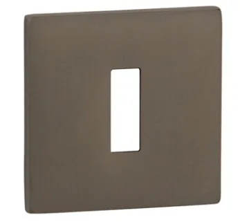 Tupai Exclusivo 5S Line Square Key Escutcheon Titanium