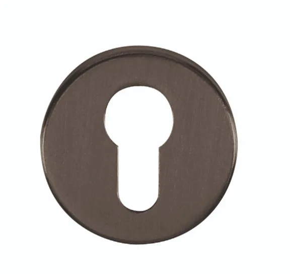 Tupai Rapido CurvaLine Euro Profile Escutcheon Titanium