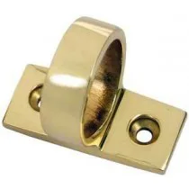 Victorian Sash Window Ring Polished Brass