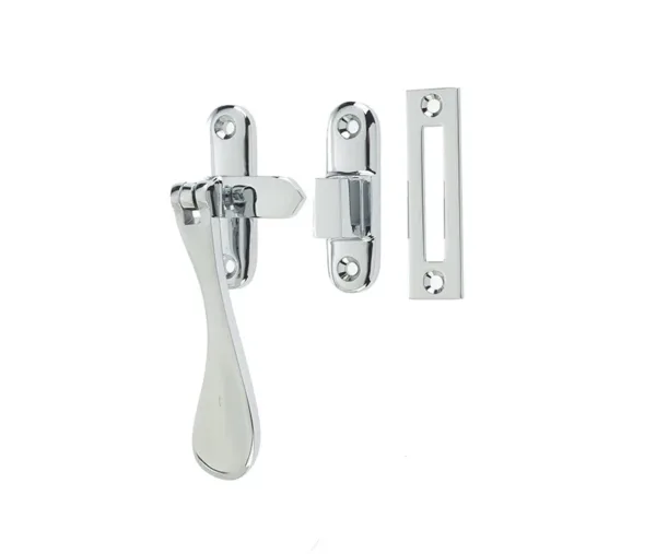 Jedo Victorian Window Casement Fastener Satin Chrome