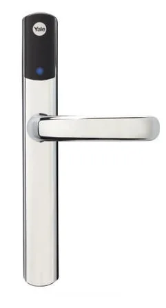 Yale Conexis L1 Smart Door Lock Handle Polished Chrome