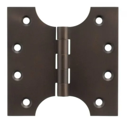 Atlantic 4" x 2" x 4" Parliament Hinges Urban Dark Bronze