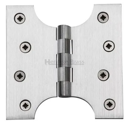 Heritage Brass 4" x 2" x 4" Parliament Hinge Satin Chrome