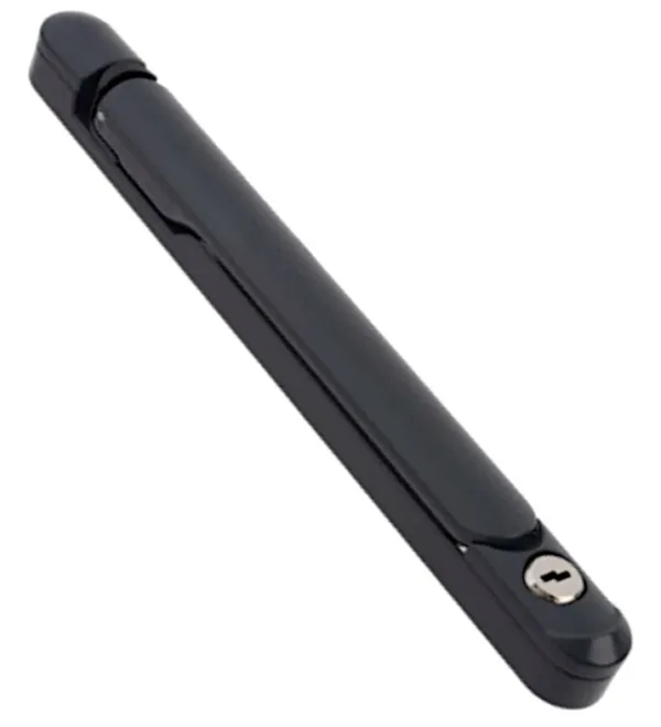 Jackloc Inline Window Espag Handle 15mm Spindle Black