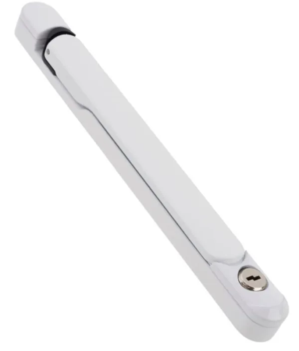 Jackloc Inline Window Espag Handle 15mm Spindle White