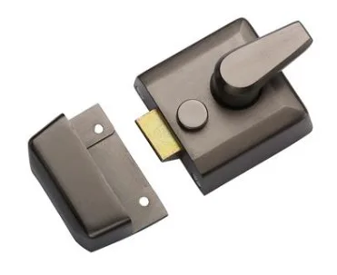 M.Marcus York Security 40mm Std. Nightlatch Matt Bronze