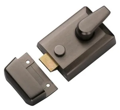 M.Marcus York Security 60mm Std. Nightlatch Matt Bronze