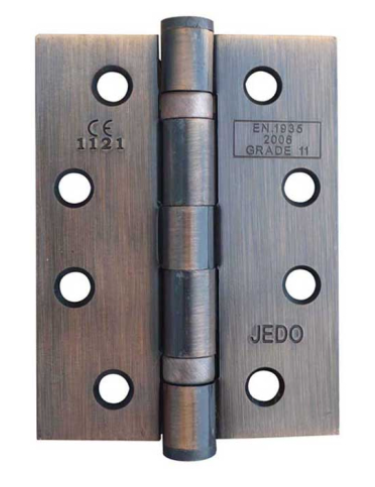 Jedo Grade 11 Steel Ball Bearing Hinges Bronze