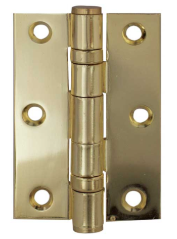 Jedo Grade 7 Steel Ball Bearing Hinges Electro Brassed