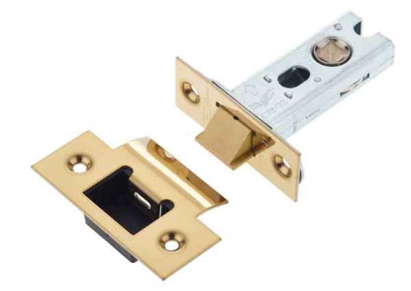 Jedo 64mm Heavy Duty Tubular Mortice Latch Brass