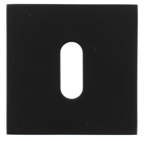 Oro & Oro Square Key Escutcheon Matt Black