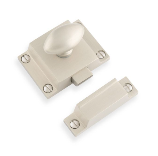 Alexander & Wilks Cupboard Turn Latch Satin Nickel