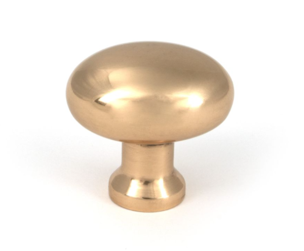 From The Anvil 32mm Moore Cabinet Knob Polished Bronze